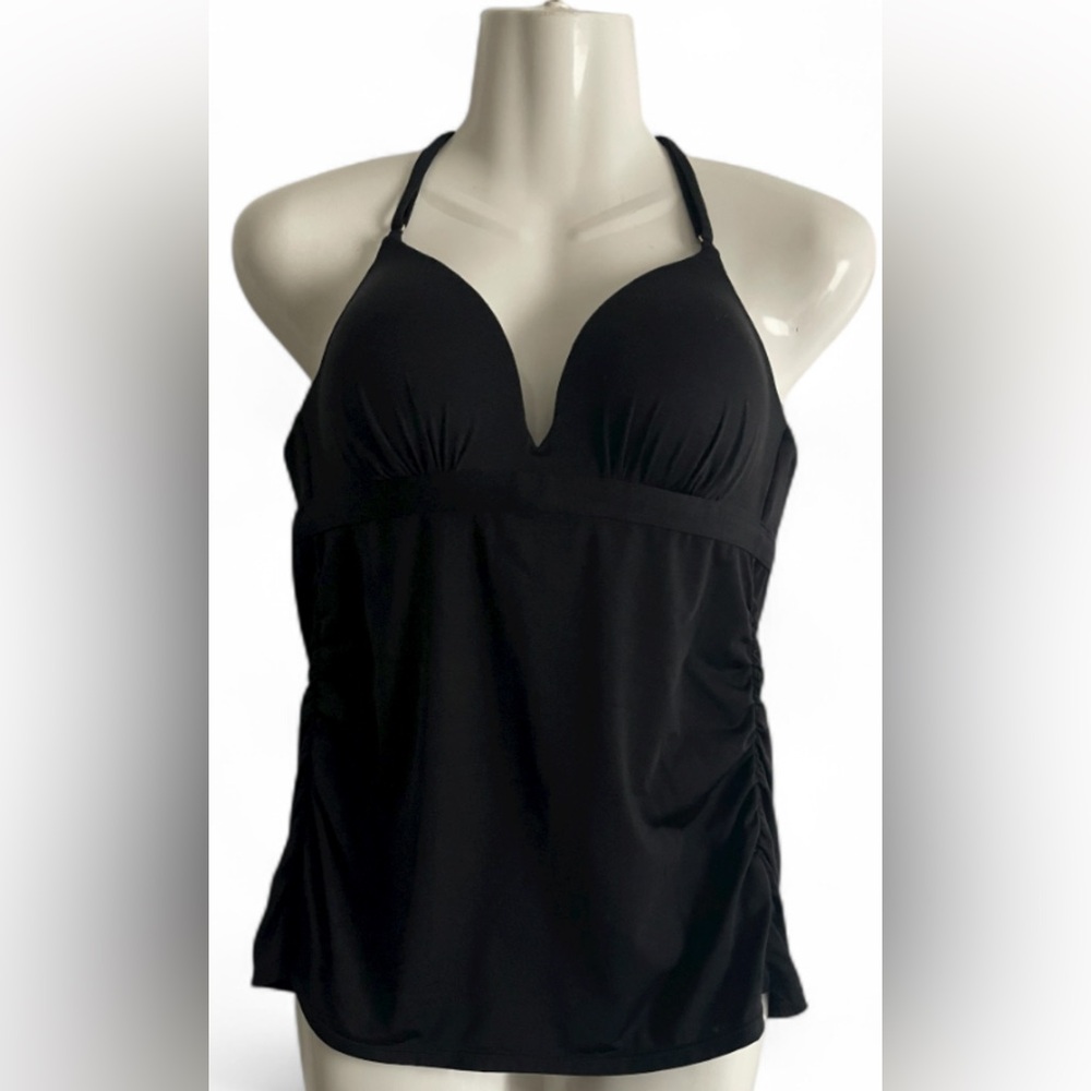 Athleta Black Swim Top